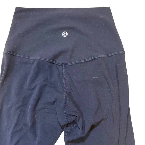 Lululemon Align High Rise Leggings Activewear Yoga Pants Black Stretch Size 2 - Picture 4 of 10